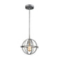 ELK SHOWROOM 16171/1 Aubridge 10'' Wide 1-Light Mini Pendant - Weathered Zinc