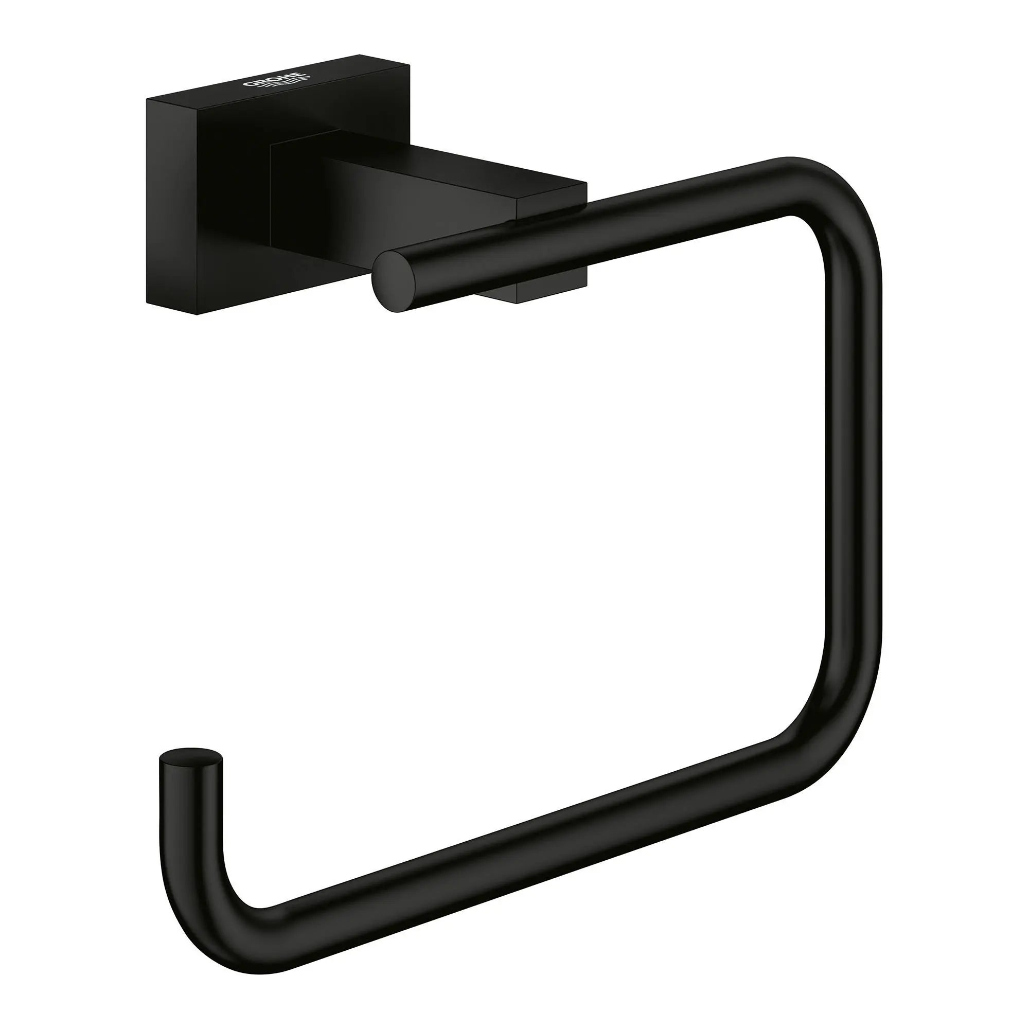 GROHE 405072431 Essentials Cube Paper Holder - Matte Black