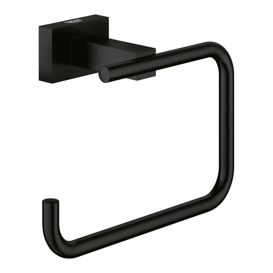 GROHE 405072431 Essentials Cube Paper Holder - Matte Black