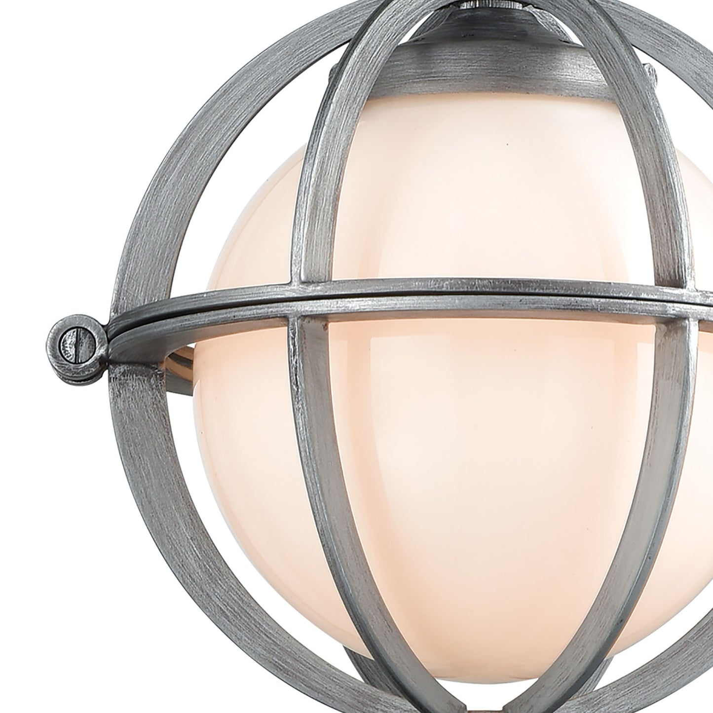 ELK SHOWROOM 16173/1 Aubridge 10'' Wide 1-Light Mini Pendant - Weathered Zinc