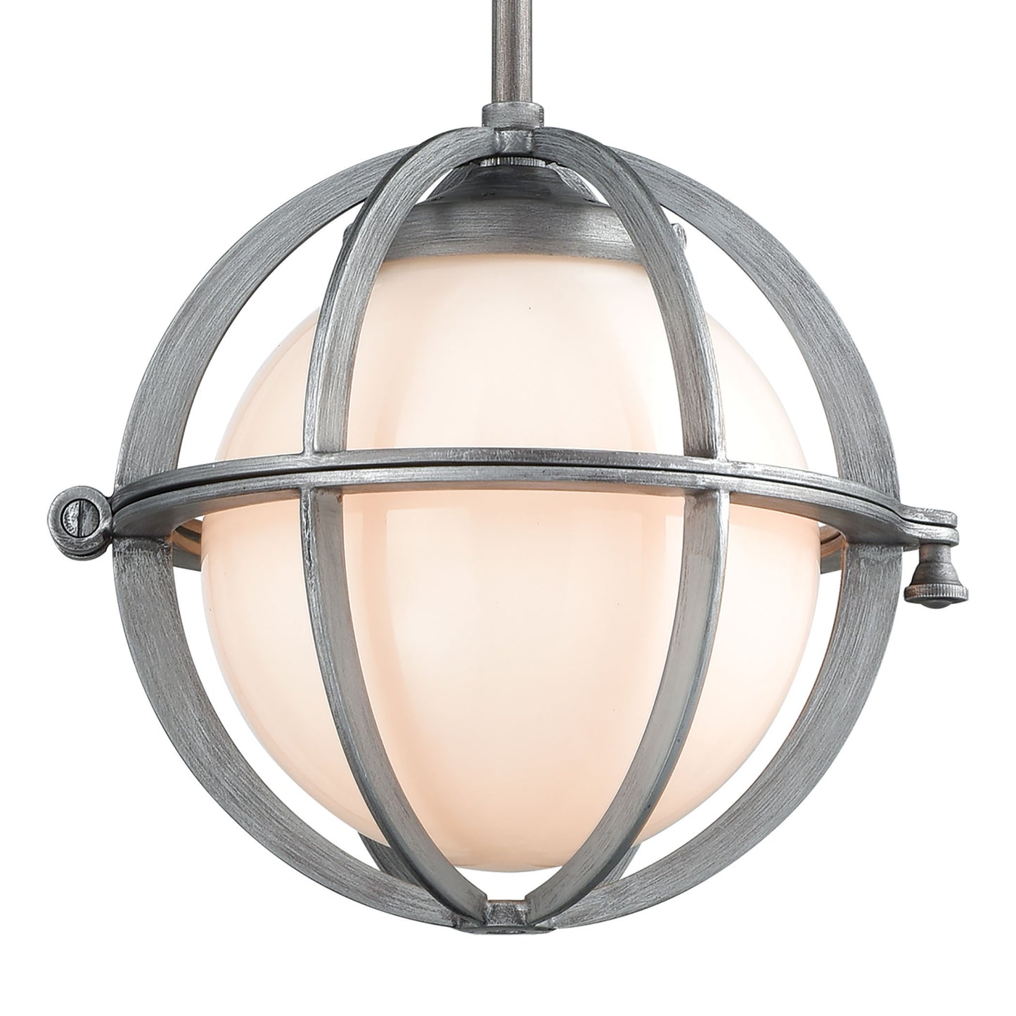 ELK SHOWROOM 16173/1 Aubridge 10'' Wide 1-Light Mini Pendant - Weathered Zinc