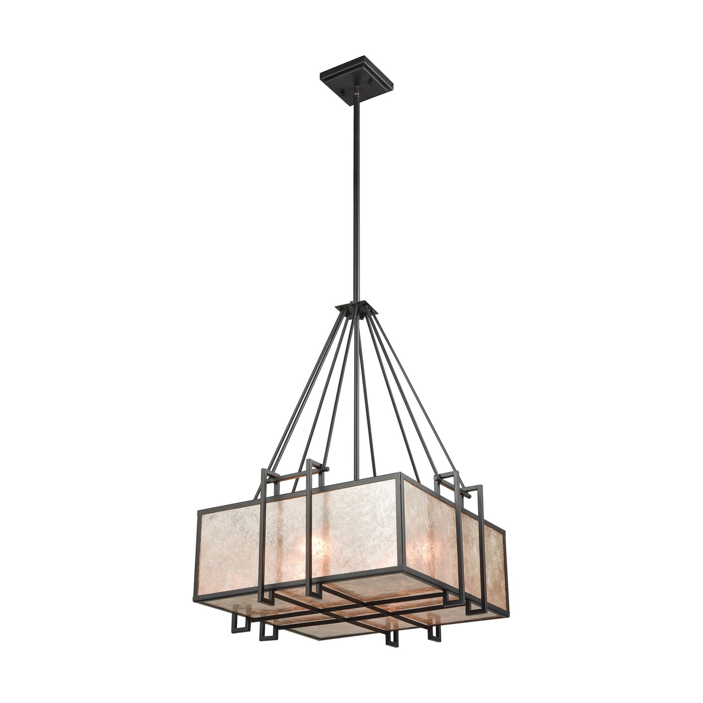 ELK SHOWROOM 16185/4 Stasis 23'' Wide 4-Light Chandelier - Oil Rubbed Bronze