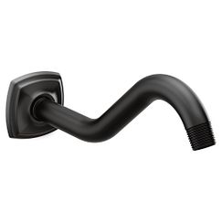 MOEN 161951BL 8.75" Shower Arm and Flange - Matte Black