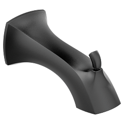 MOEN 161955BL Voss Diverter Tub Spout with 1/2" Pipe Slip Fit Cc Connection - Matte Black