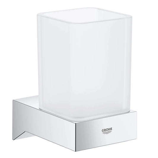 GROHE Selection Cube Glass without Holder - Chrome, 40783000