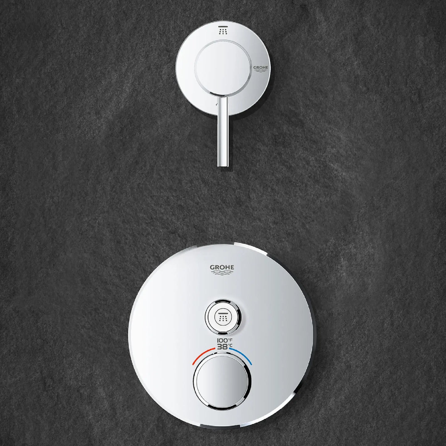 GROHE 29108001 Concetto 2-Way Diverter Trim - Chrome