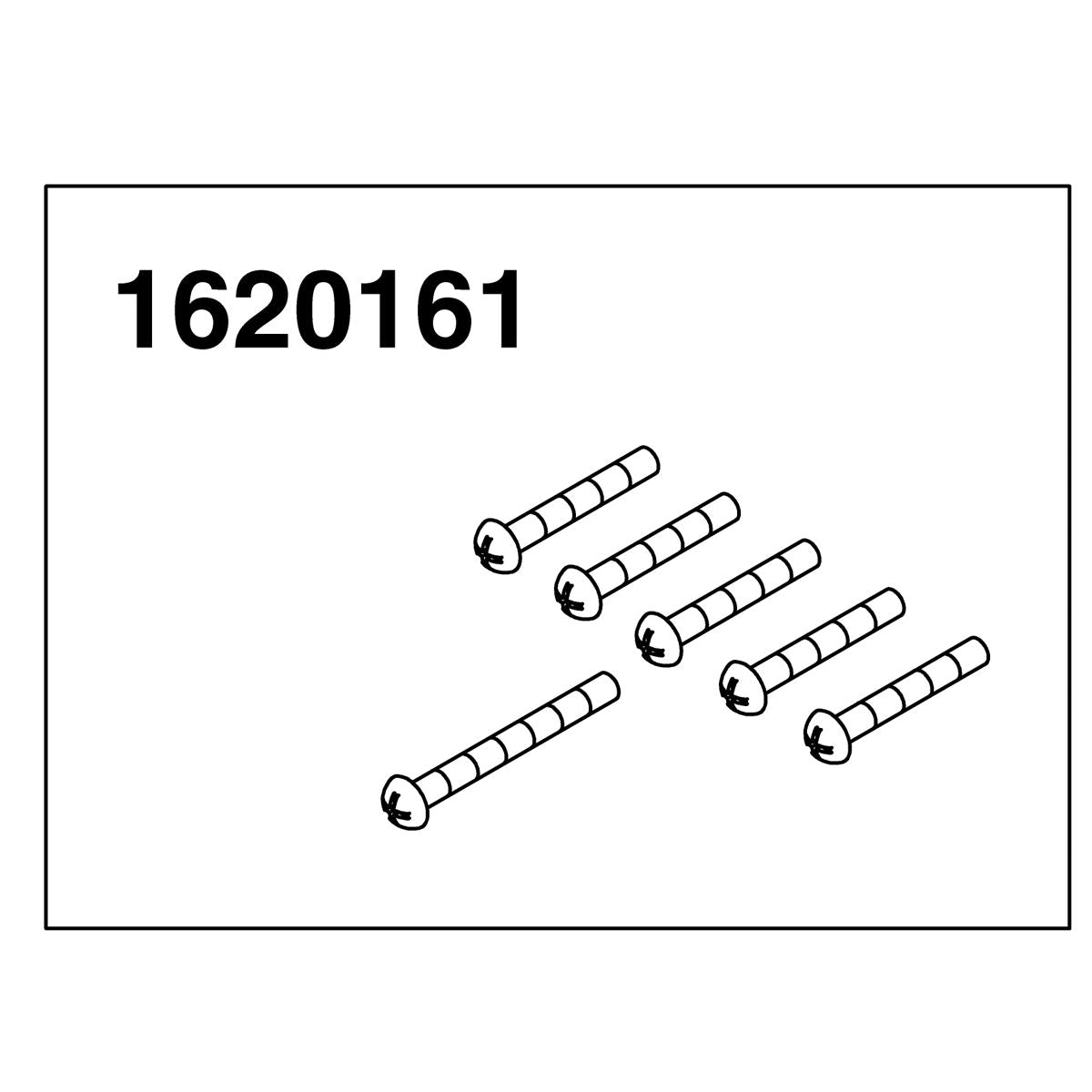 KOHLER Handle Screws Service Kit, K-1620161