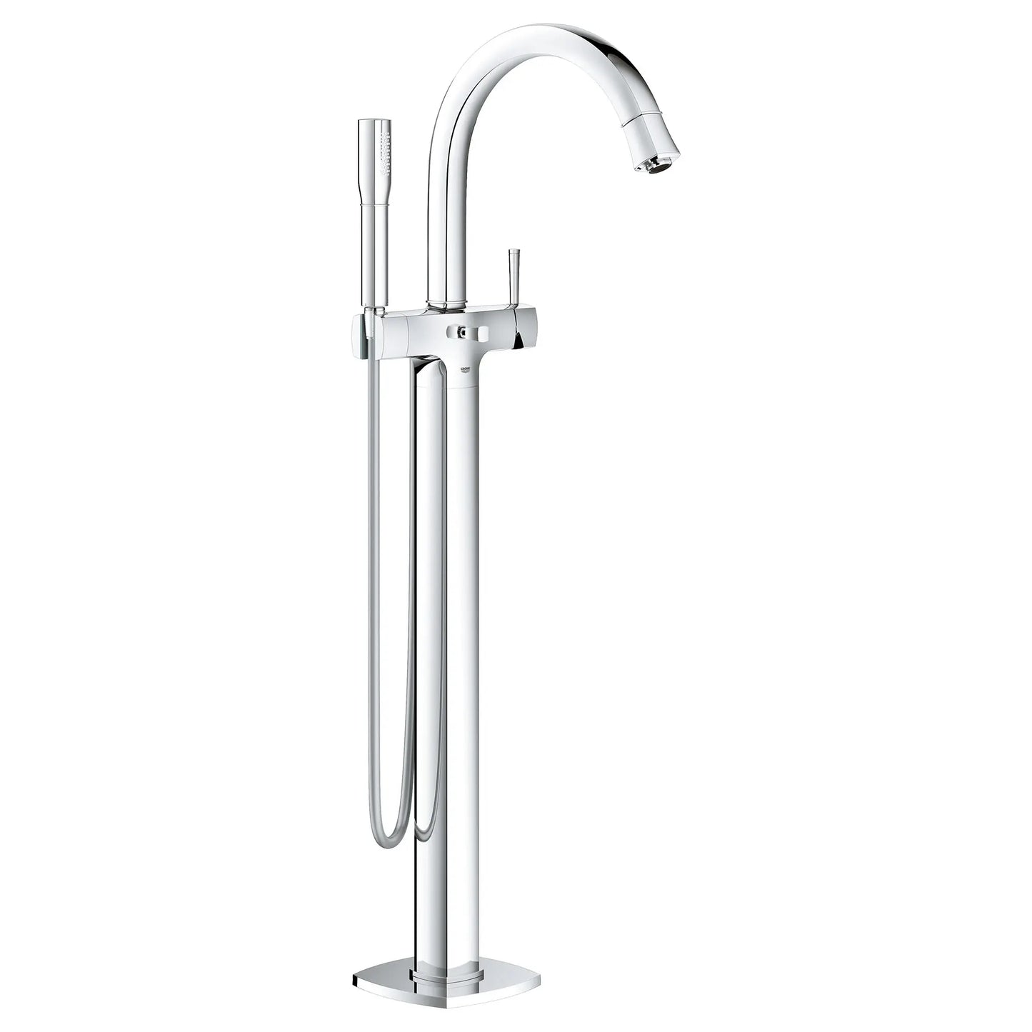 GROHE 2331800A Grandera Single-Handle Freestanding Tub Faucet with 1.75 GPM Hand Shower - Chrome