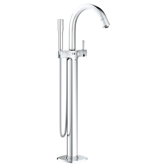 GROHE 2331800A Grandera Single-Handle Freestanding Tub Faucet with 1.75 GPM Hand Shower - Chrome