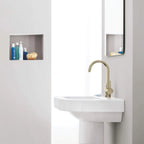 GROHE 32138EN2 Concetto Single Hole Single-Handle L-Size Bathroom Faucet, 1.2 GPM - Brushed Nickel