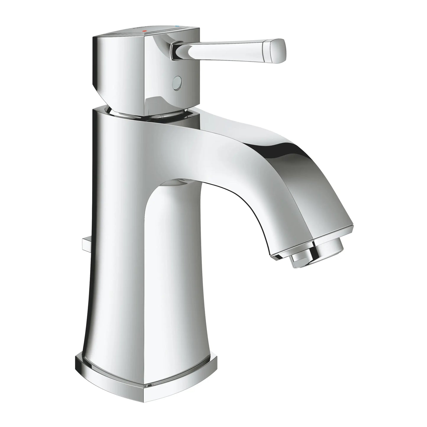 GROHE 23311ENA Grandera Single Hole Single-Handle M-Size Bathroom Faucet 1.2 GPM - Brushed Nickel