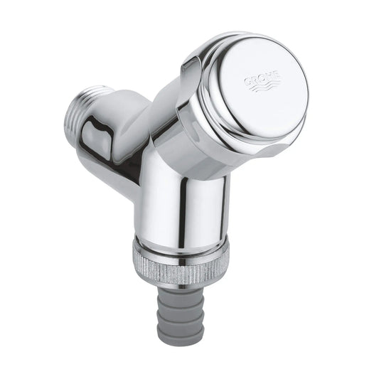 GROHE 41010000 Eggemann Original was 1/2" Connecting Valve - Chrome