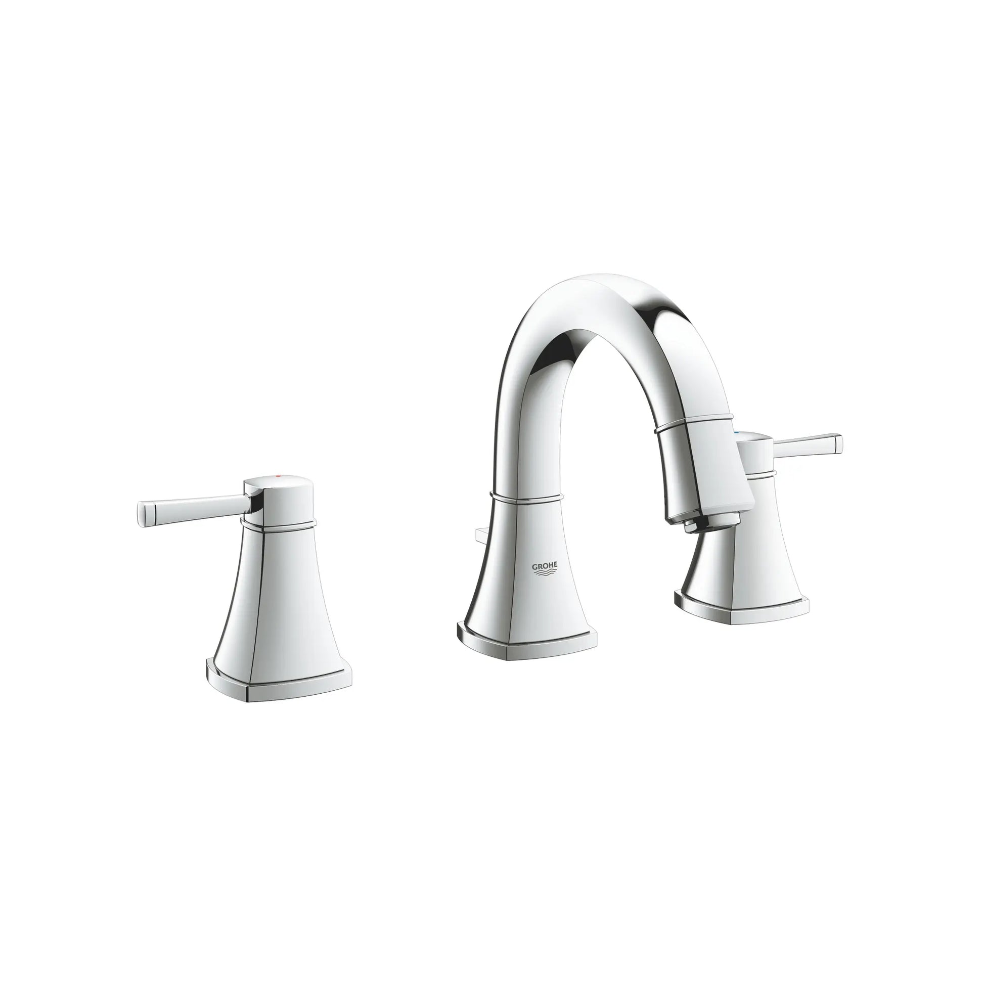 GROHE 2041800A Grandera 8-inch Widespread 2-Handle S-Size Bathroom Faucet 1.2 GPM - Chrome
