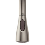 MOEN 7594ESRS Arbor Chrome One-Handle High Arc Pulldown Kitchen Faucet - Spot Resist Stainless