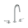 GROHE 2021700A Concetto 8-inch Widespread 2-Handle L-Size Bathroom Faucet, 1.2 GPM - Chrome