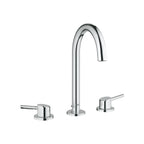 GROHE 2021700A Concetto 8-inch Widespread 2-Handle L-Size Bathroom Faucet, 1.2 GPM - Chrome