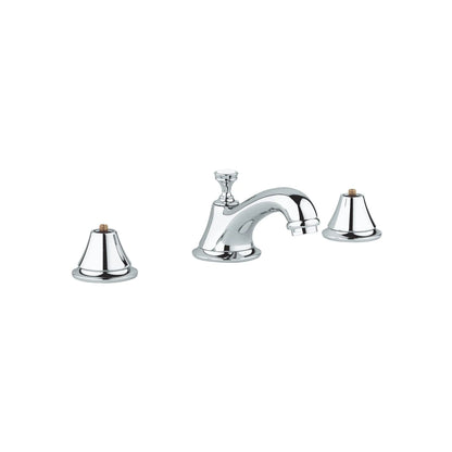 GROHE 2080000A Seabury 8-inch Widespread 2-Handle S-Size Bathroom Faucet 1.2 GPM - Chrome