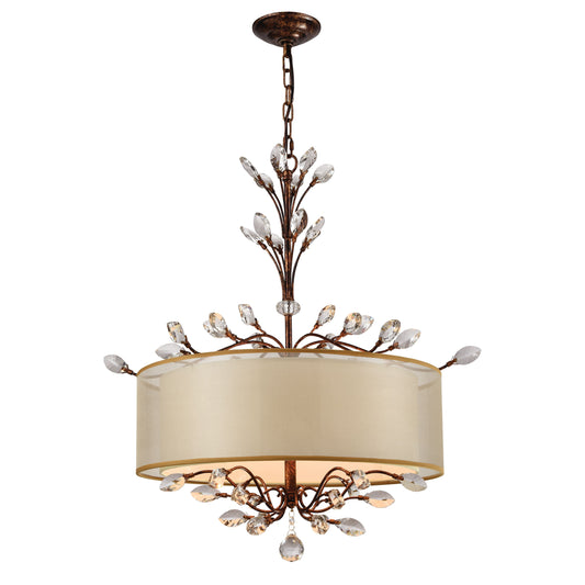 ELK SHOWROOM 16292/4 Asbury 26'' Wide 4-Light Chandelier - Spanish Bronze