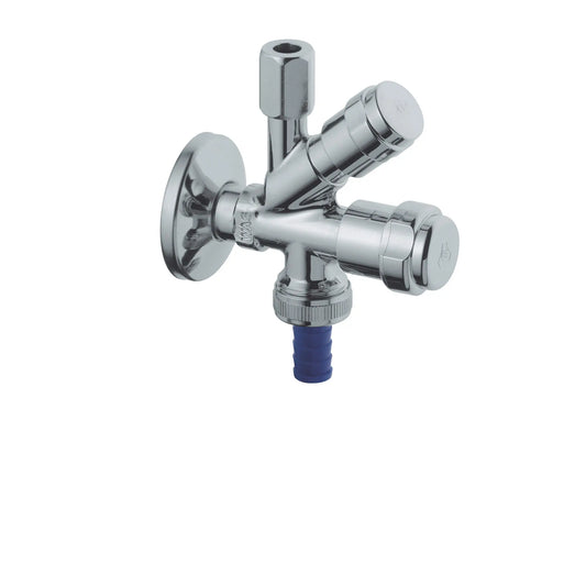 GROHE 41073000 Eggemann Original was Combination 1/2" Service Valve - Chrome
