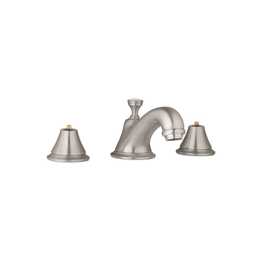 GROHE 20800ENA Seabury 8-inch Widespread 2-Handle S-Size Bathroom Faucet 1.2 GPM - Brushed Nickel