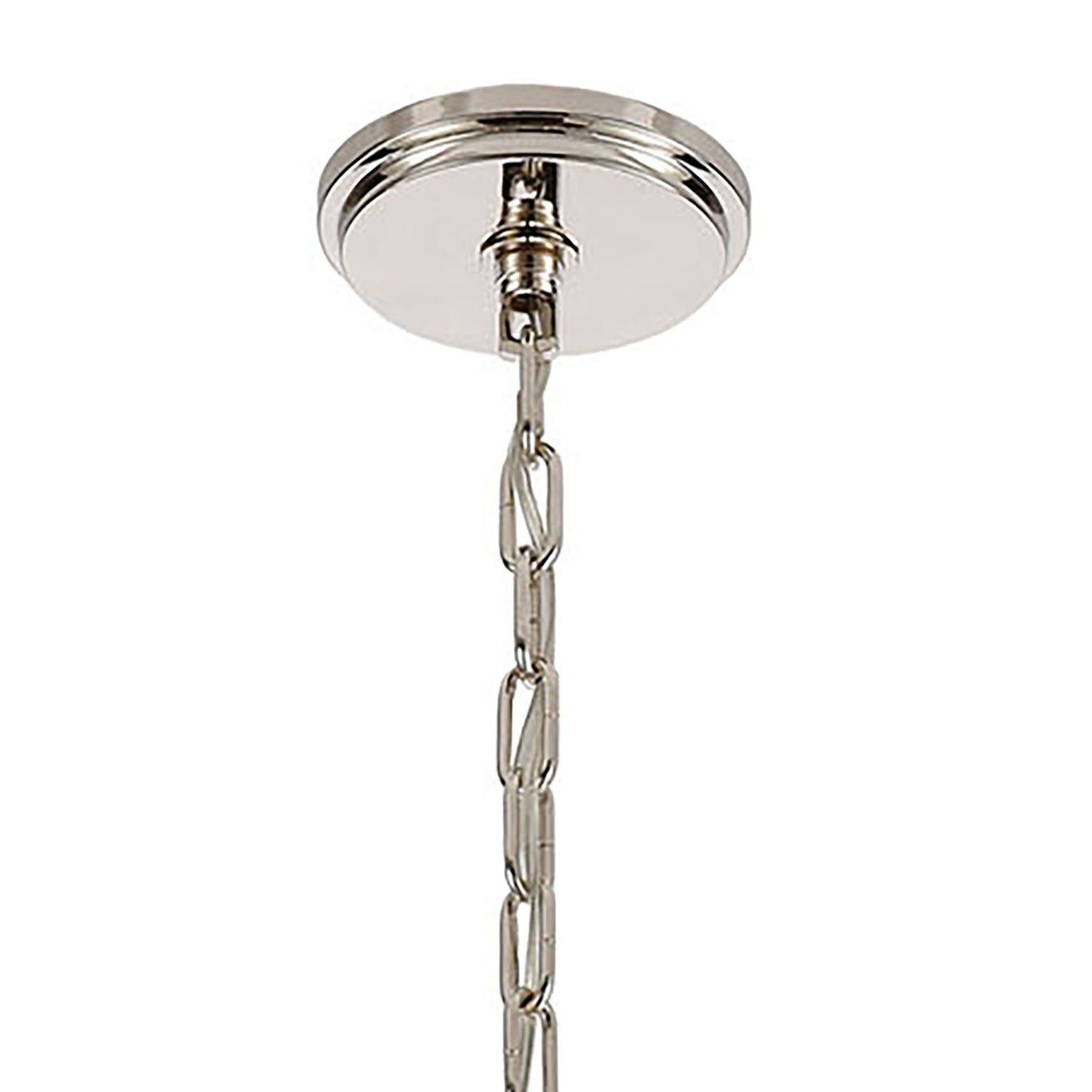 ELK SHOWROOM 16343/8 Bergamo 8-Light Chandelier in Polished Nickel