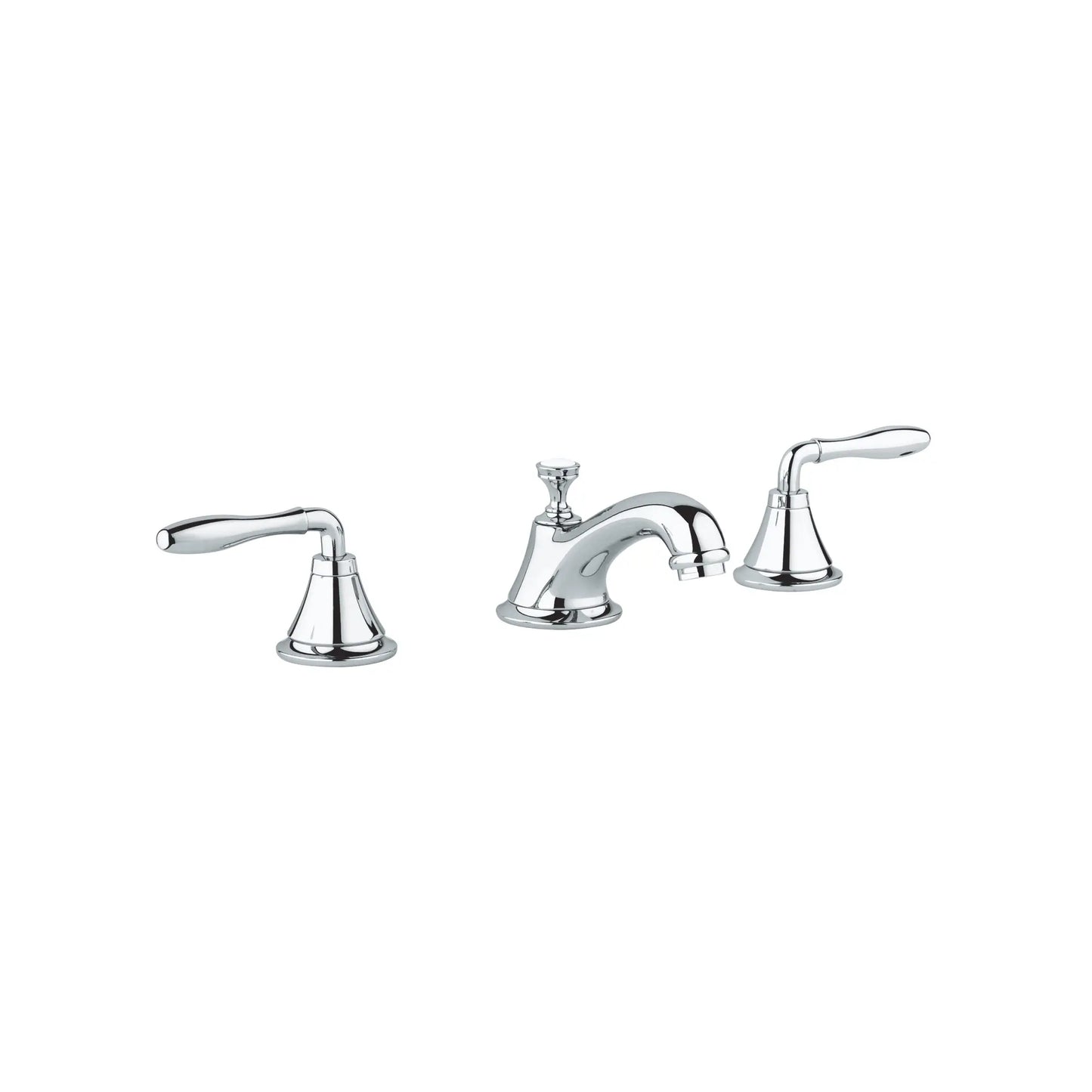 GROHE 2080000A Seabury 8-inch Widespread 2-Handle S-Size Bathroom Faucet 1.2 GPM - Chrome