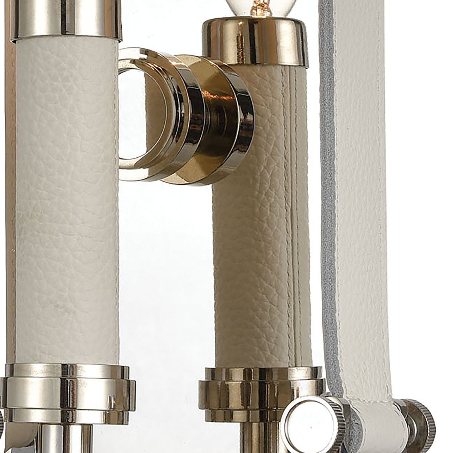 ELK SHOWROOM 16350/1 Bergamo 14'' High 1-Light Sconce - Polished Nickel