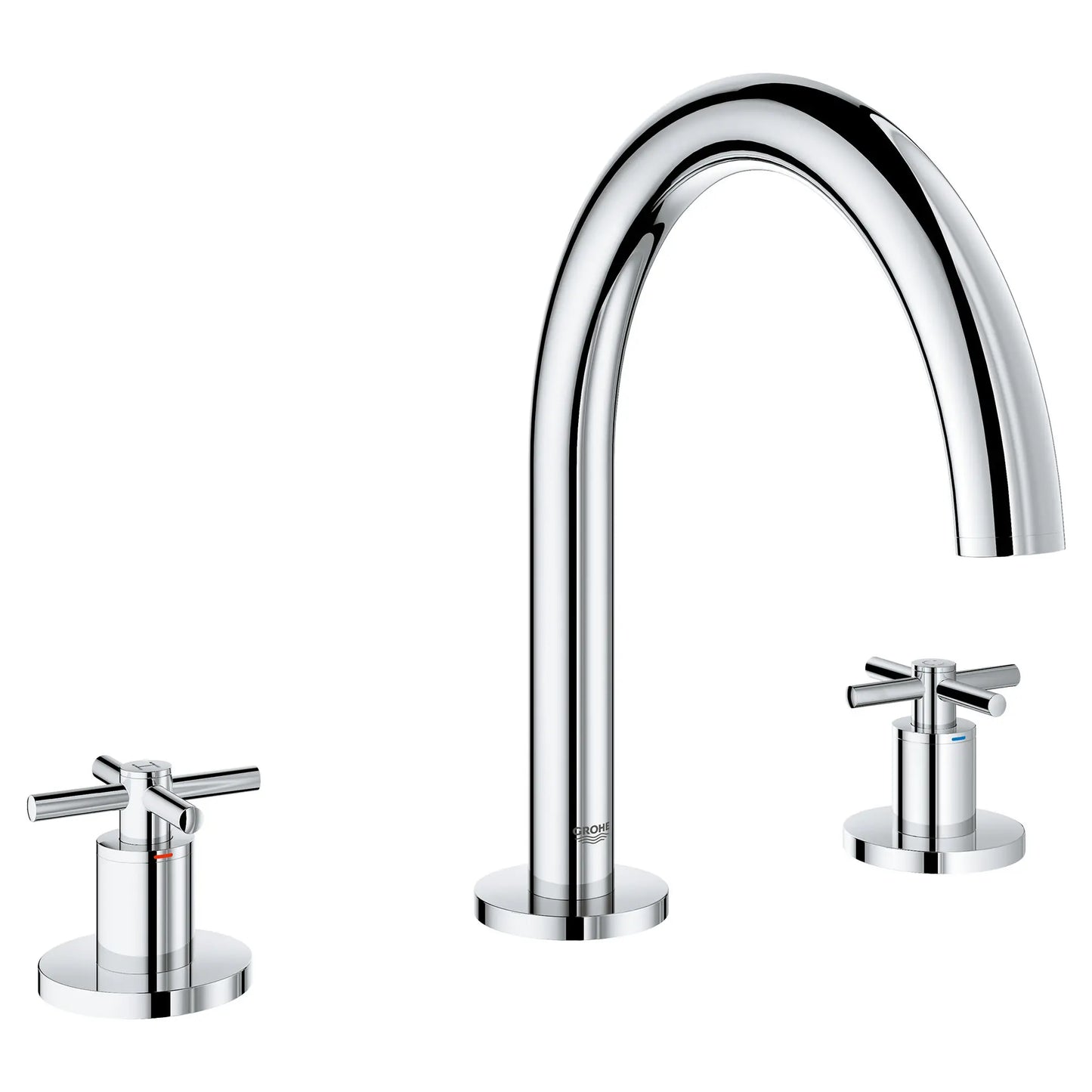 GROHE 25048003 Atrio New 3-Hole 2-Handle Deck Mount Roman Tub Faucet - Chrome