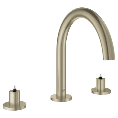 GROHE 25048EN3 Atrio New 3-Hole 2-Handle Deck Mount Roman Tub Faucet - Brushed Nickel
