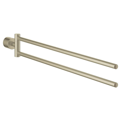GROHE 40308EN3 Atrio New 18 1/2" Double Towel Bar - Brushed Nickel