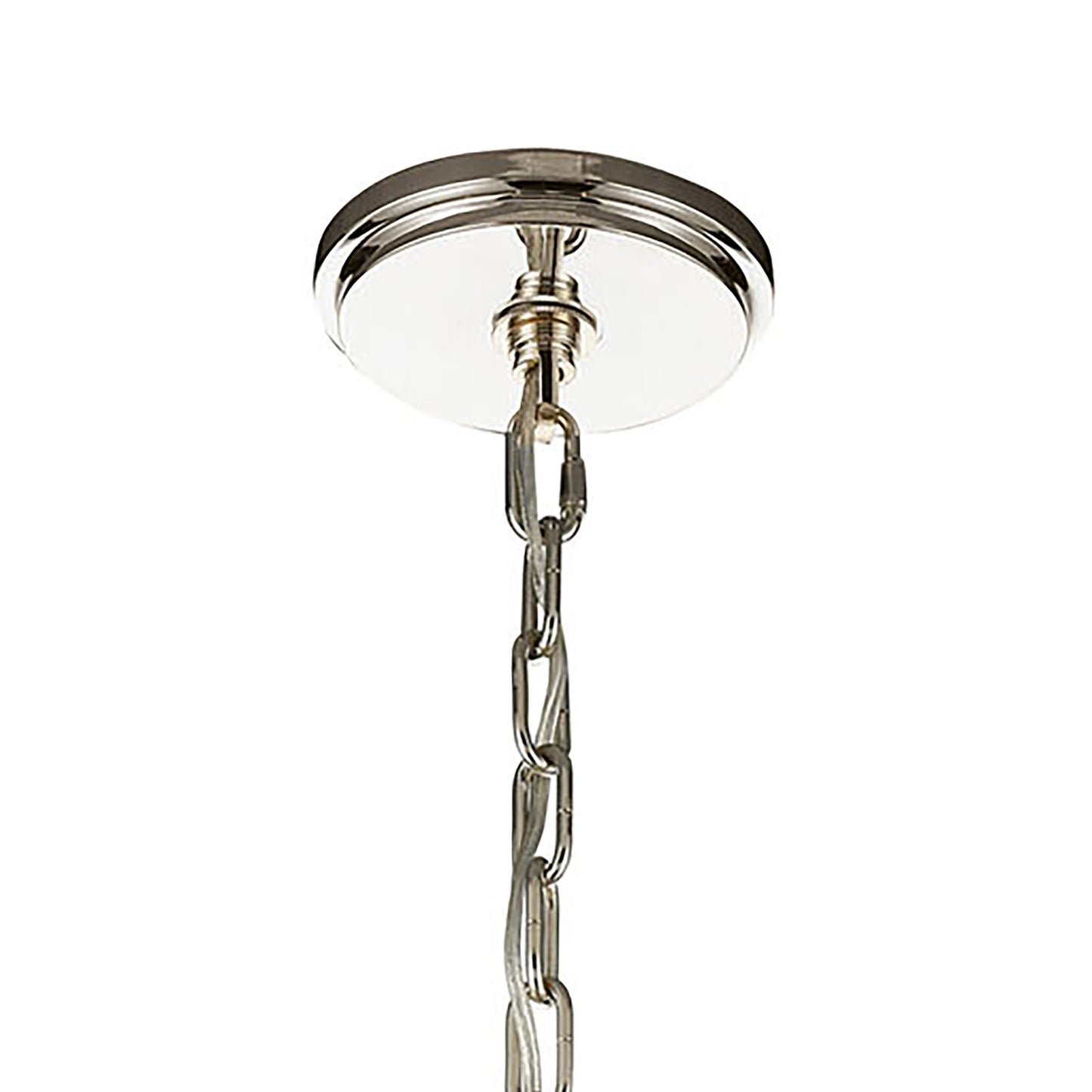 ELK SHOWROOM 16352/6 Bergamo 29'' Wide 6-Light Chandelier - Polished Nickel