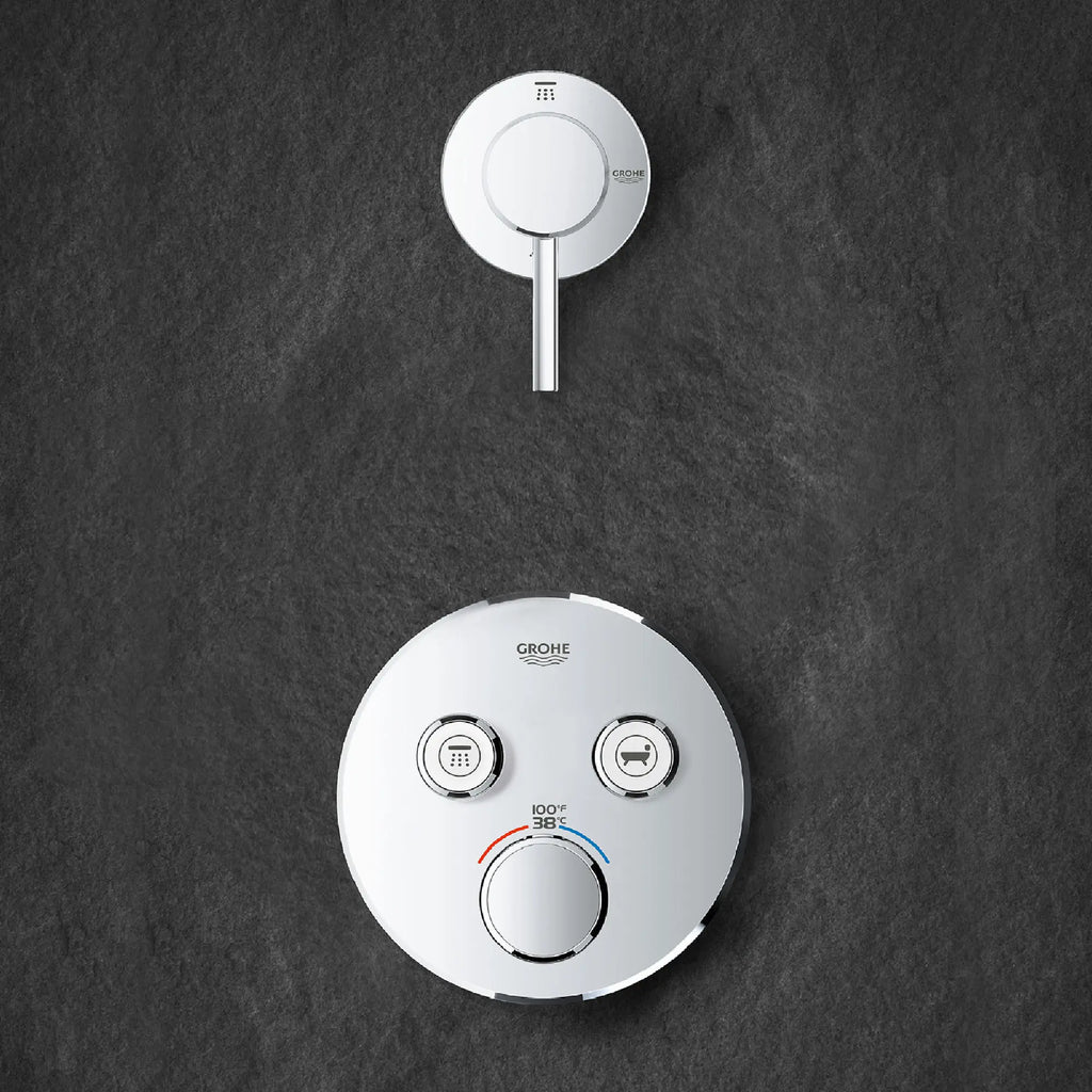 GROHE 29108001 Concetto 2-Way Diverter Trim - Chrome