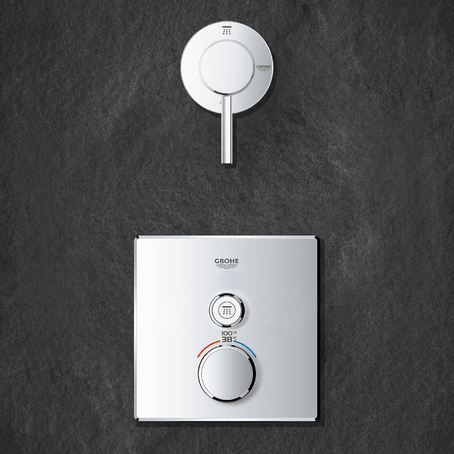 GROHE 29108001 Concetto 2-Way Diverter Trim - Chrome