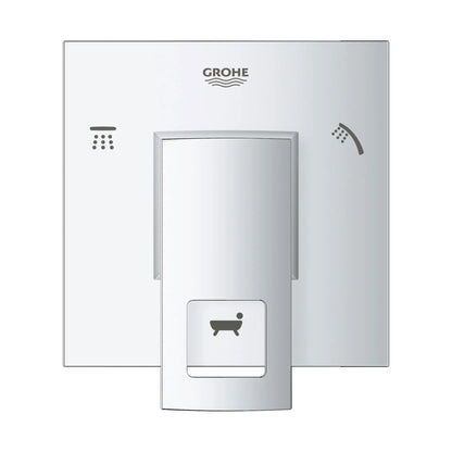 GROHE 29217001 Eurocube 3-Way Diverter Trim - Chrome