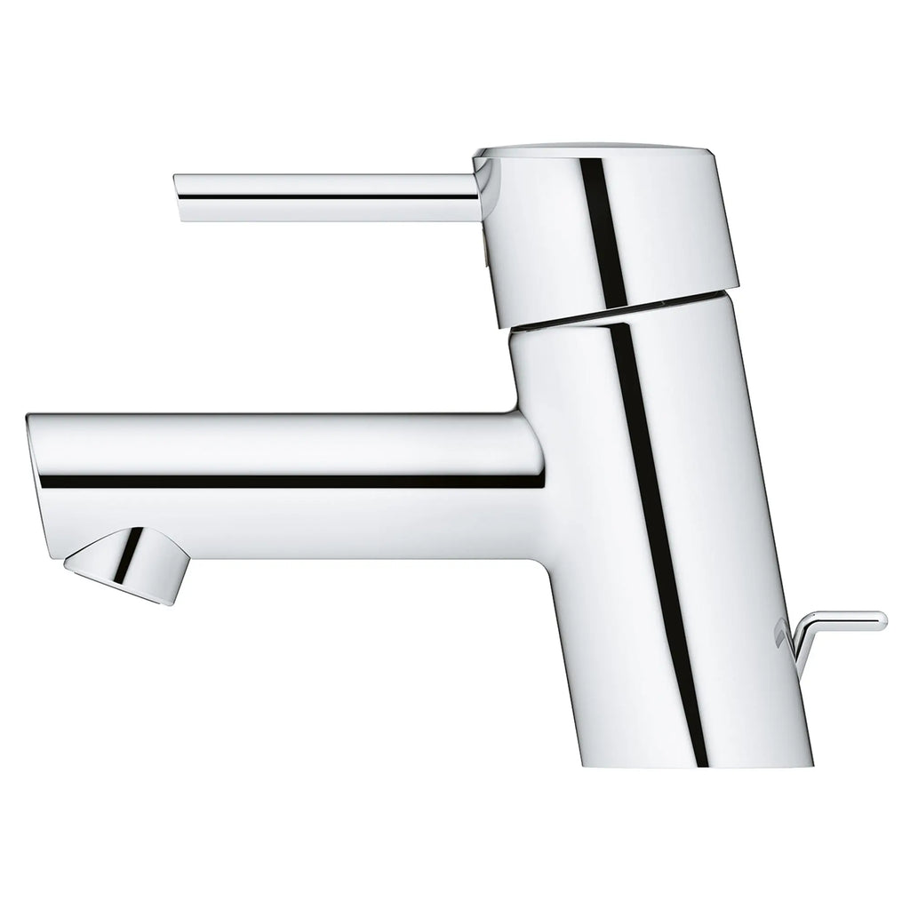 GROHE 34702001 Concetto Single Hole Single-Handle XS-Size Bathroom Faucet, 1.2 GPM - Chrome