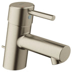GROHE 34702EN1 Concetto Single Hole Single-Handle XS-Size Bathroom Faucet, 1.2 GPM - Brushed Nickel