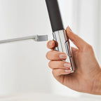GROHE 31492000 Concetto Single-Handle Semi-Pro Dual Spray Kitchen Faucet 1.75 GPM - Chrome