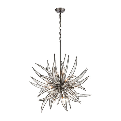 ELK SHOWROOM 16365/11 Naples 34'' Wide 11-Light Chandelier - Dark Graphite