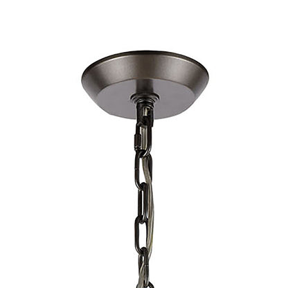 ELK SHOWROOM 16365/11 Naples 34'' Wide 11-Light Chandelier - Dark Graphite