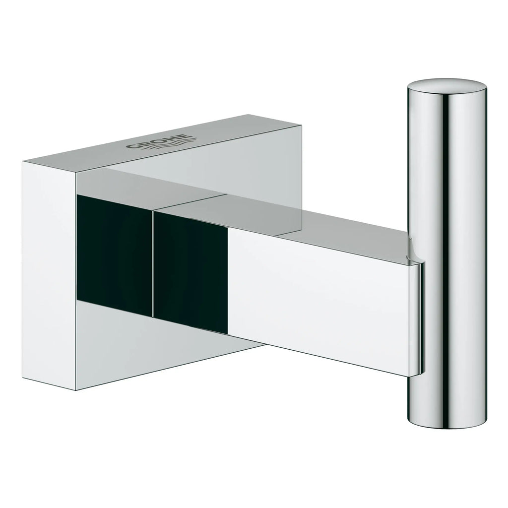 GROHE 40511001 Essentials Cube Robe Hook - Chrome