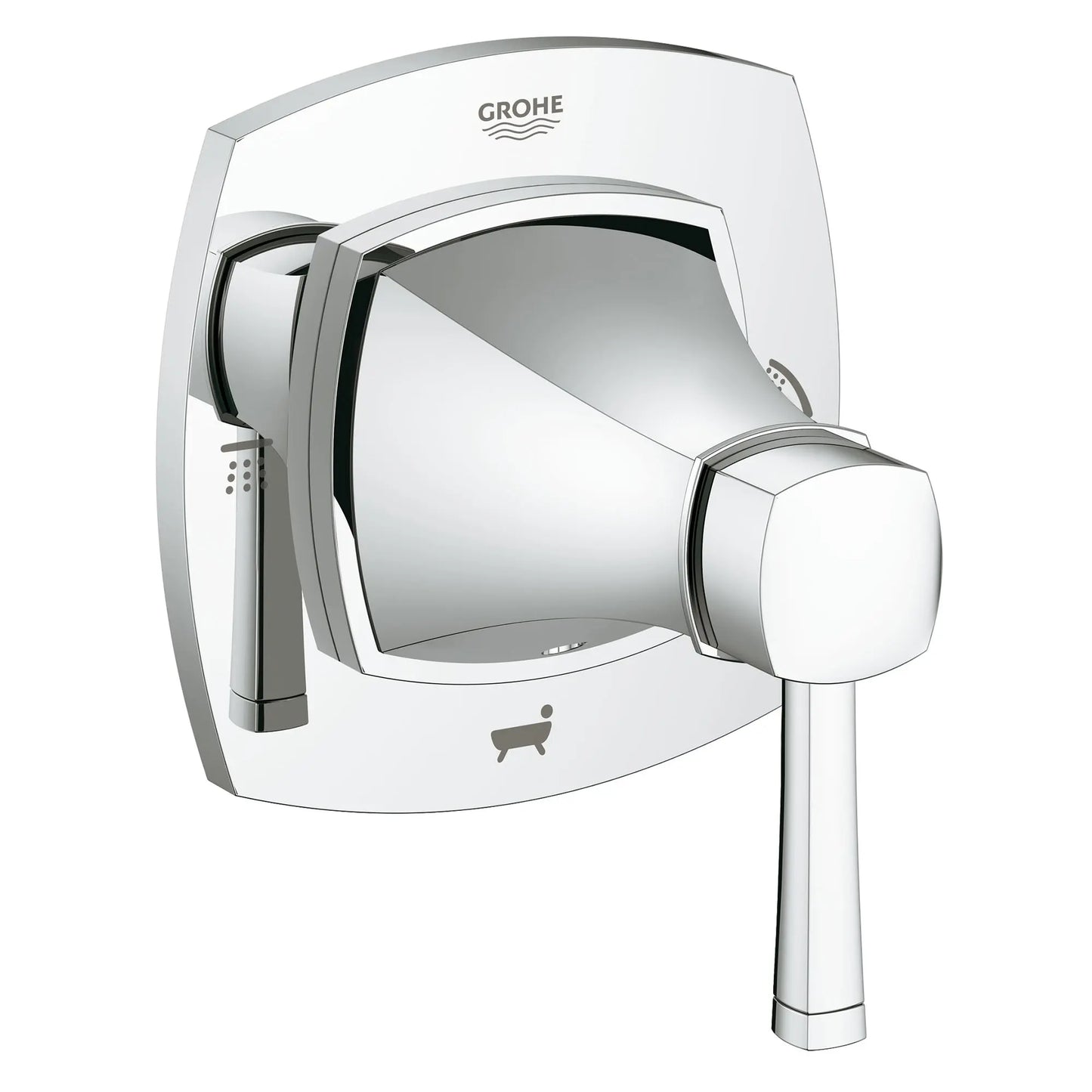 GROHE 19942000 Grandera 3-Way Diverter Trim - Chrome