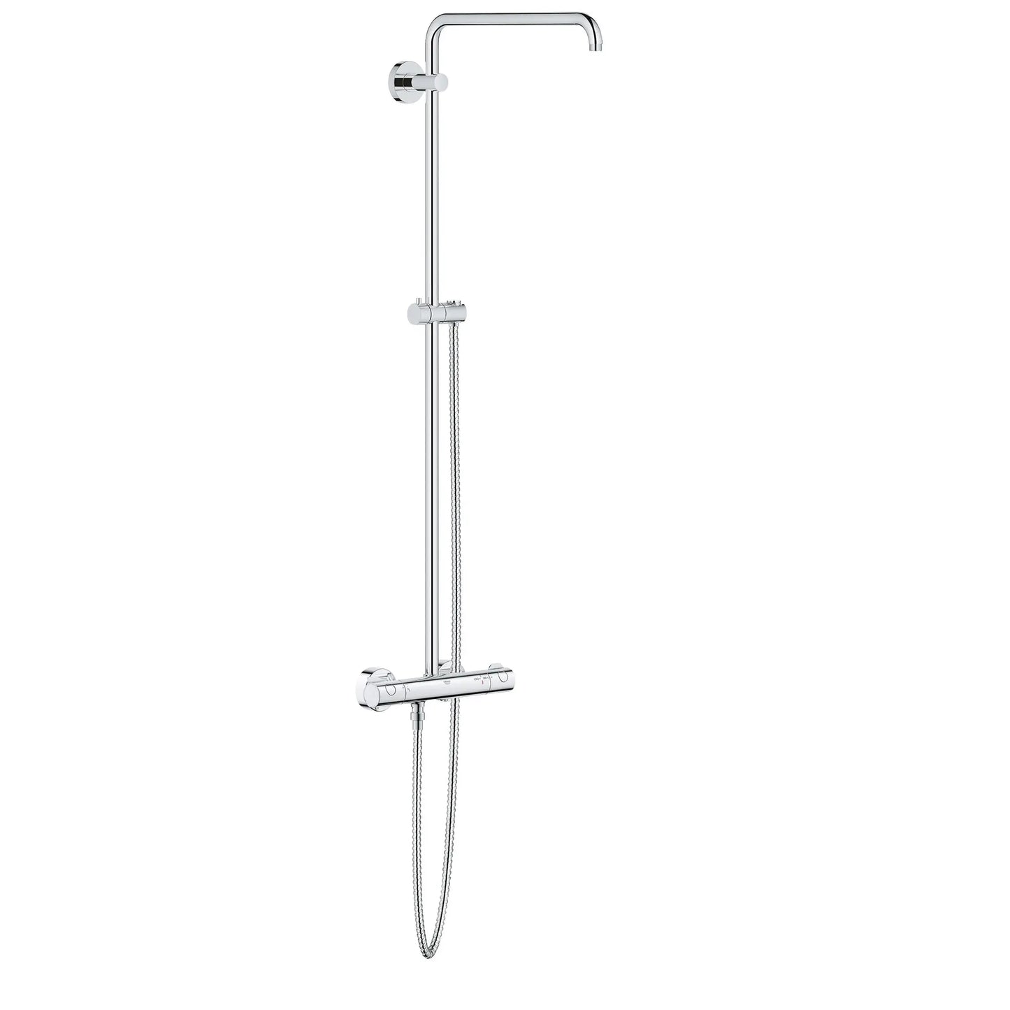 GROHE 26419000 Euphoria Thermostatic Shower System - Chrome