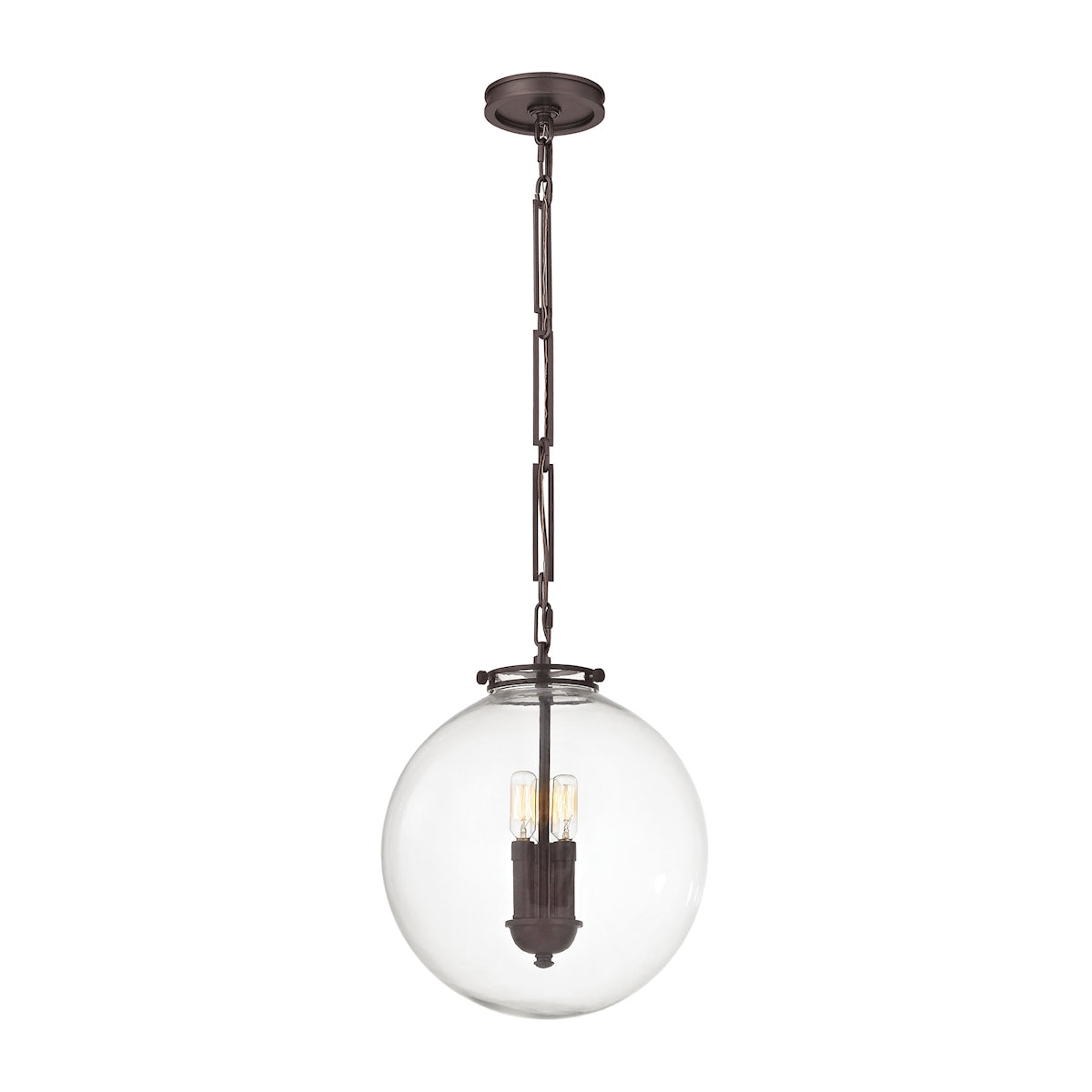 ELK SHOWROOM 16372/3 Gramercy 14'' Wide 3-Light Pendant - Oil Rubbed Bronze