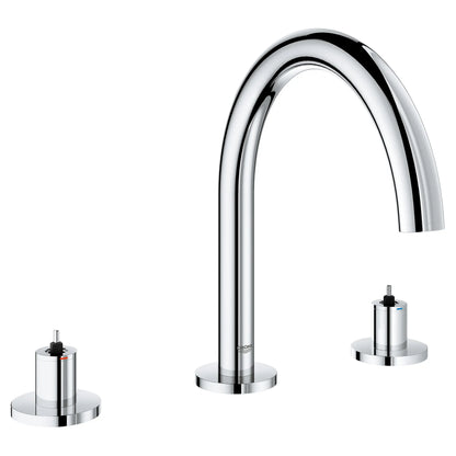 GROHE 25048003 Atrio New 3-Hole 2-Handle Deck Mount Roman Tub Faucet - Chrome