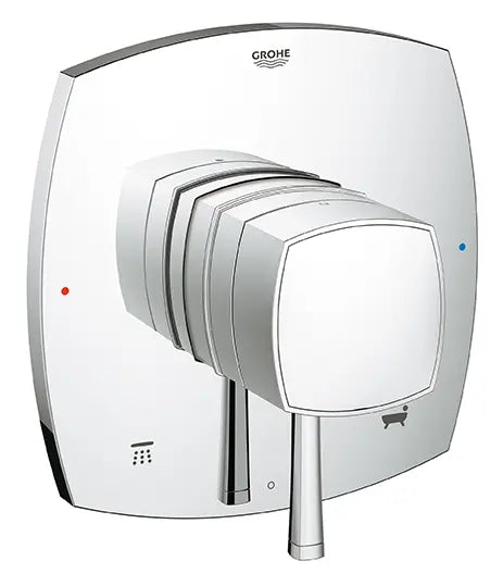 GROHE 19938000 Grandera Dual Function Pressure Balance Trim with Control Module - Chrome
