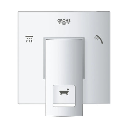 GROHE 29217001 Eurocube 3-Way Diverter Trim - Chrome