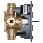 GROHE 35111000 Grohsafe Pressure Balance Rough-In Valve 1/2" PEX Crimp (ASTM F1960) Inlets