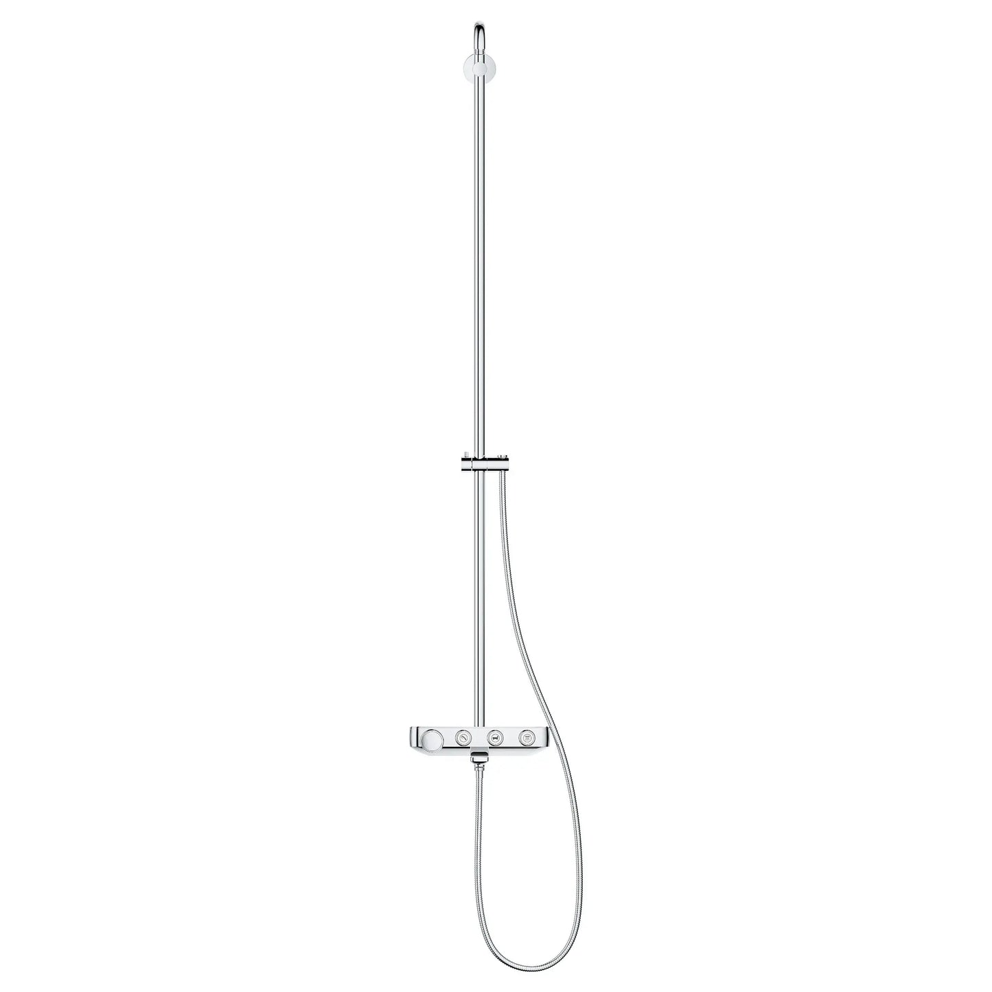 GROHE 26512000 Euphoria Thermostatic Tub/Shower System - Chrome