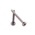 MOEN 163BN Glacier Escutcheon Screws (2 Screws) For A Single-Handle Tub/Shower Escutcheon - Brushed Nickel