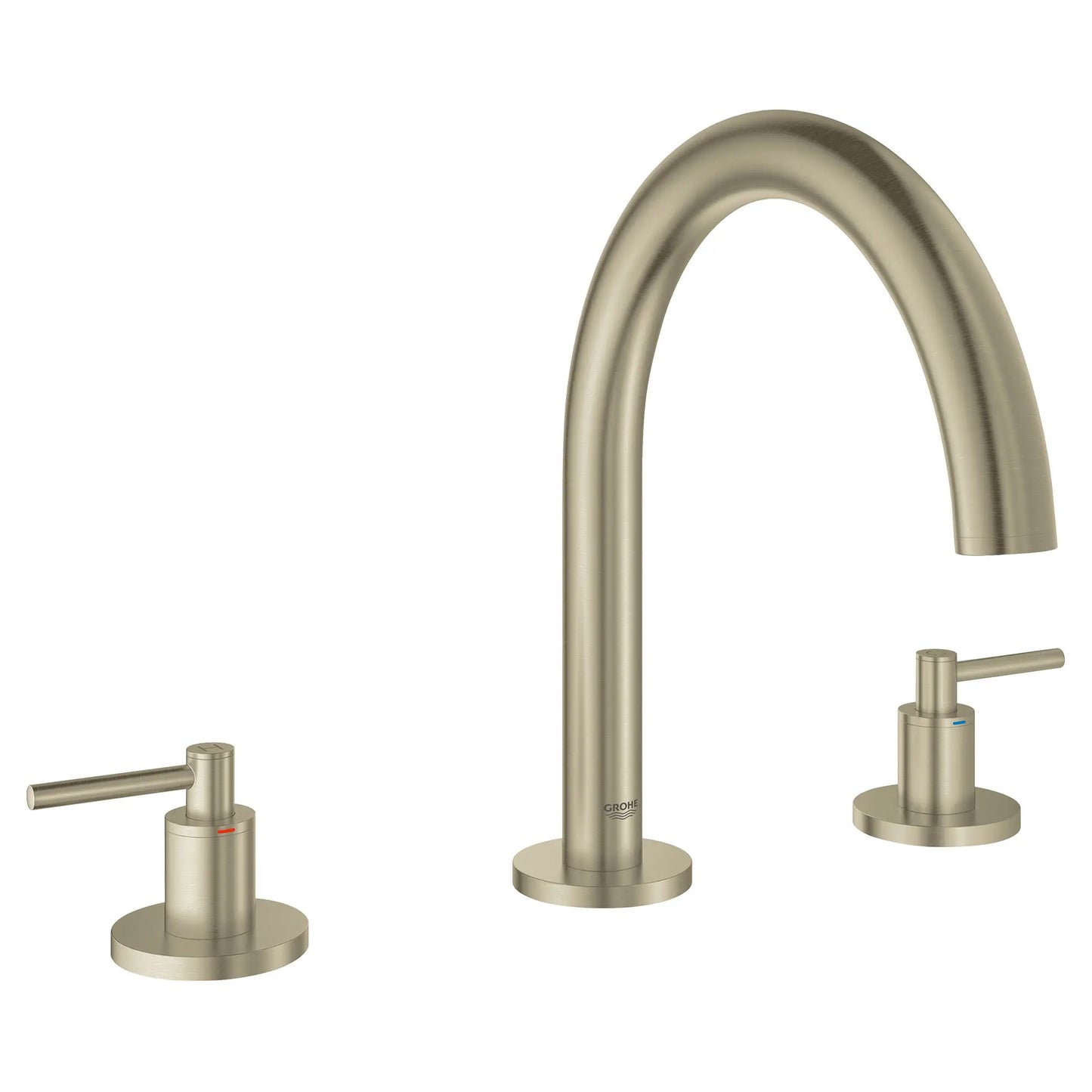 GROHE 25048EN3 Atrio New 3-Hole 2-Handle Deck Mount Roman Tub Faucet - Brushed Nickel
